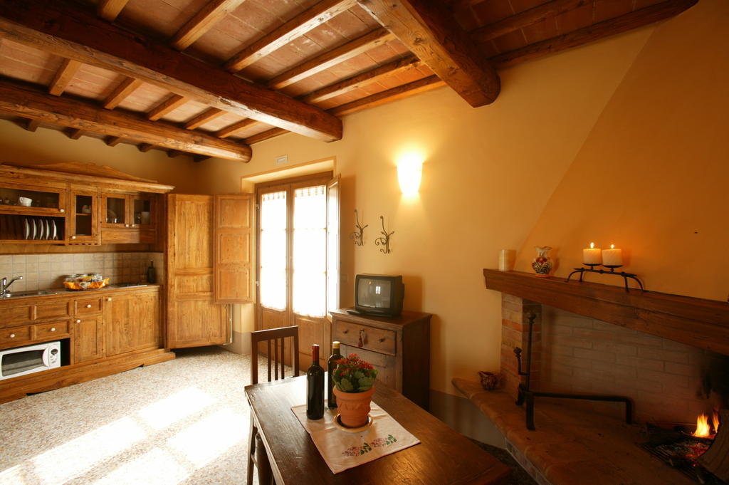 Agriturismo Podere San Gregorio Pienza Oda fotoğraf