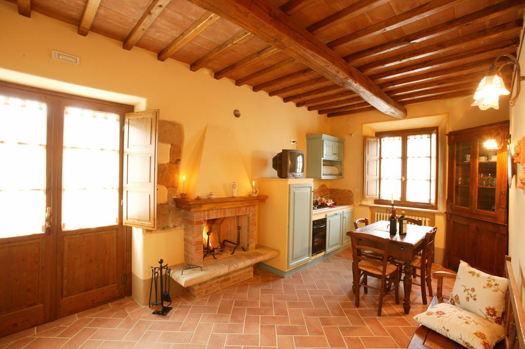 Agriturismo Podere San Gregorio Pienza Oda fotoğraf